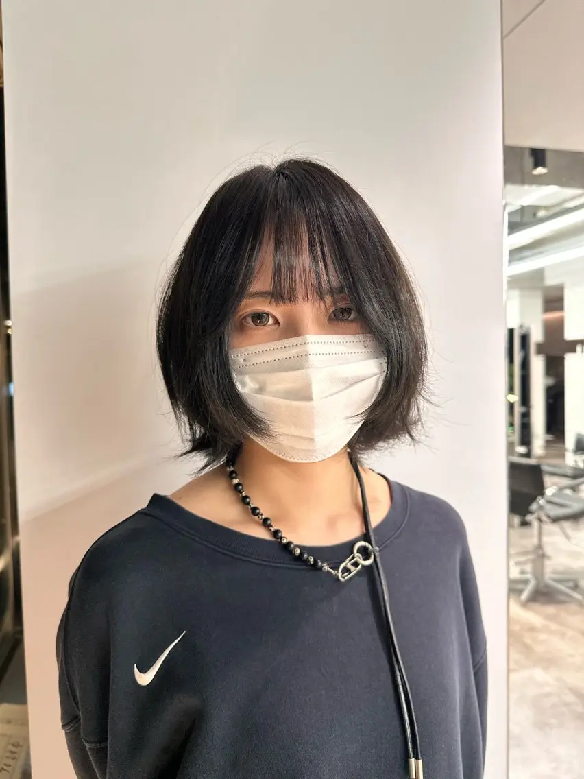 ミディアム カット あらた🌈 カット/パーマのヘアスタイル