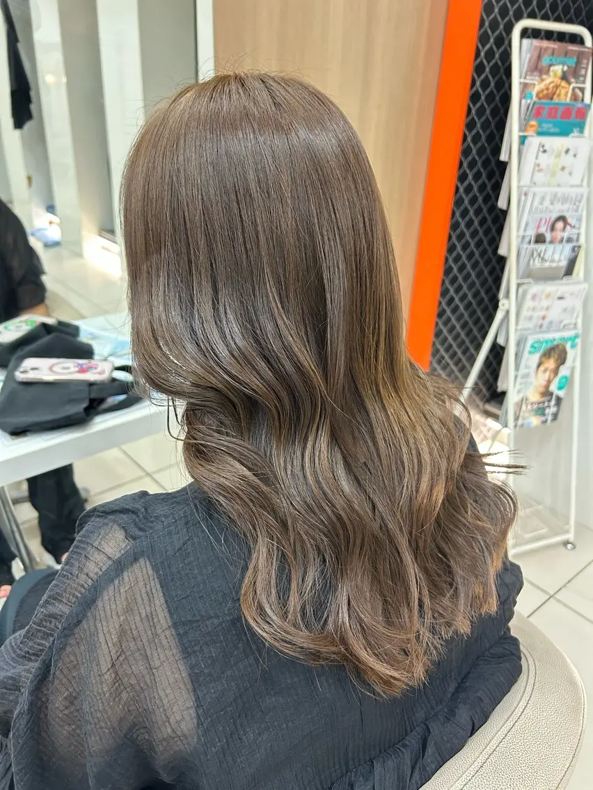 カラー ヘアカラー トリートメント ☁️鬼澤 瑠衣☁のヘアスタイル