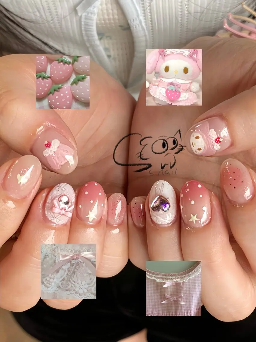 ネイル チークネイル フレンチネイル グラデーション マグネットネイル ワンカラーネイル S.nail _のネイルデザイン