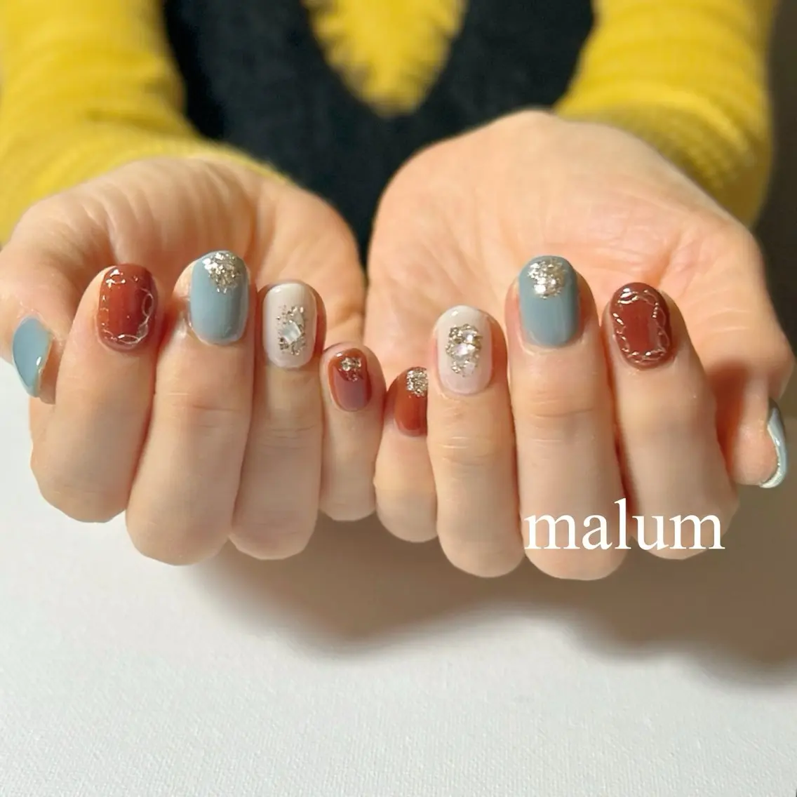ネイル ハンドネイル malum nailのネイルデザイン