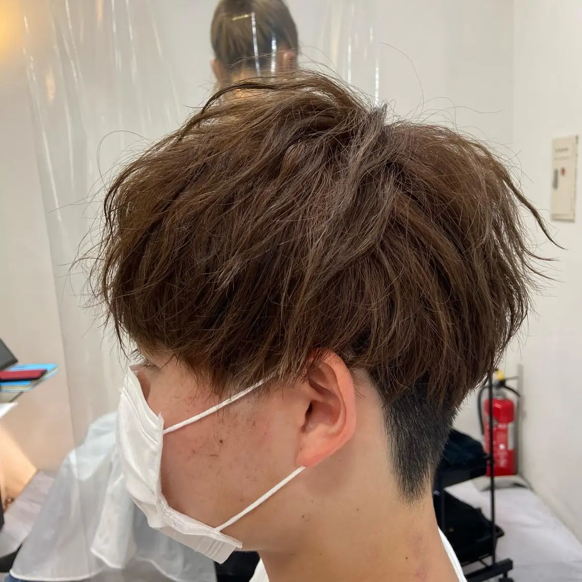 カラー メンズ Luce 杉本のヘアスタイル