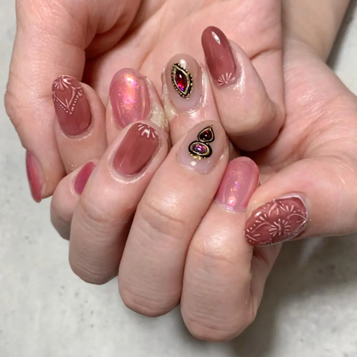 ネイル ハンドネイル FIORITURA aiのネイルデザイン