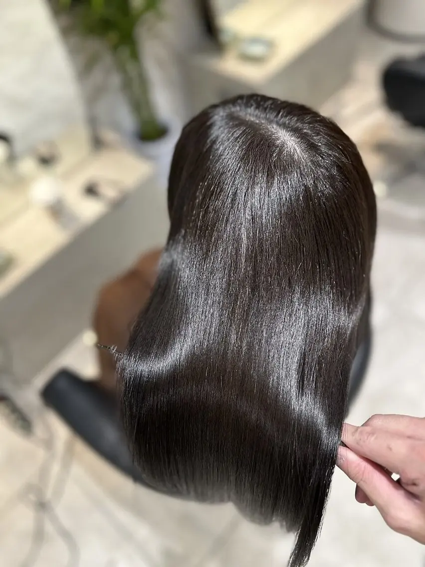ロング パーマ 縮毛矯正 トリートメント 美髪矯正🫧艶髪特化 🫧関口太郎のヘアスタイル