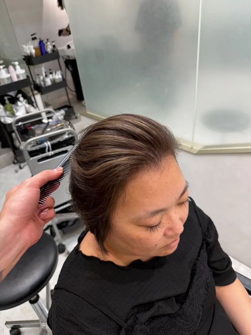 ショート カット ヘアカラー トリートメント 渋谷/ショート/ボブ 輝来のヘアスタイル