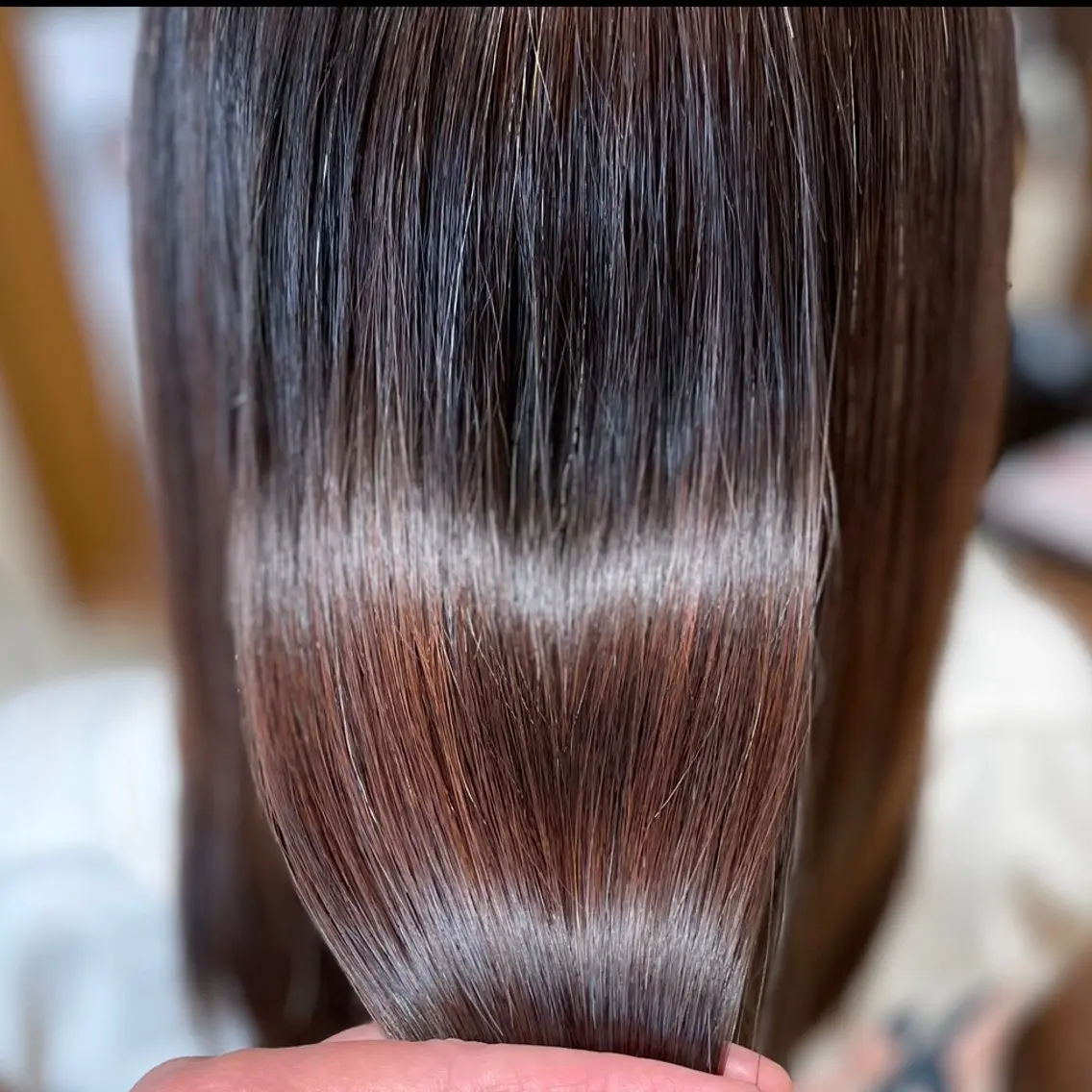 セミロング カラー パーマ 髪質改善縮毛矯正 美容師✂️山崎竜二のヘアスタイル