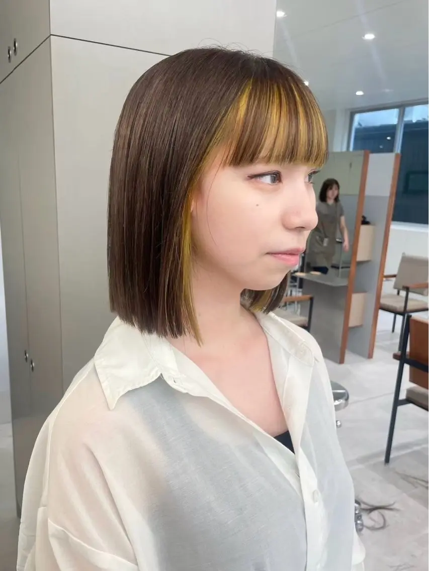 カラー デザインカラー ヘアカラー カラーモデル 🍬Sena🐩のヘアスタイル