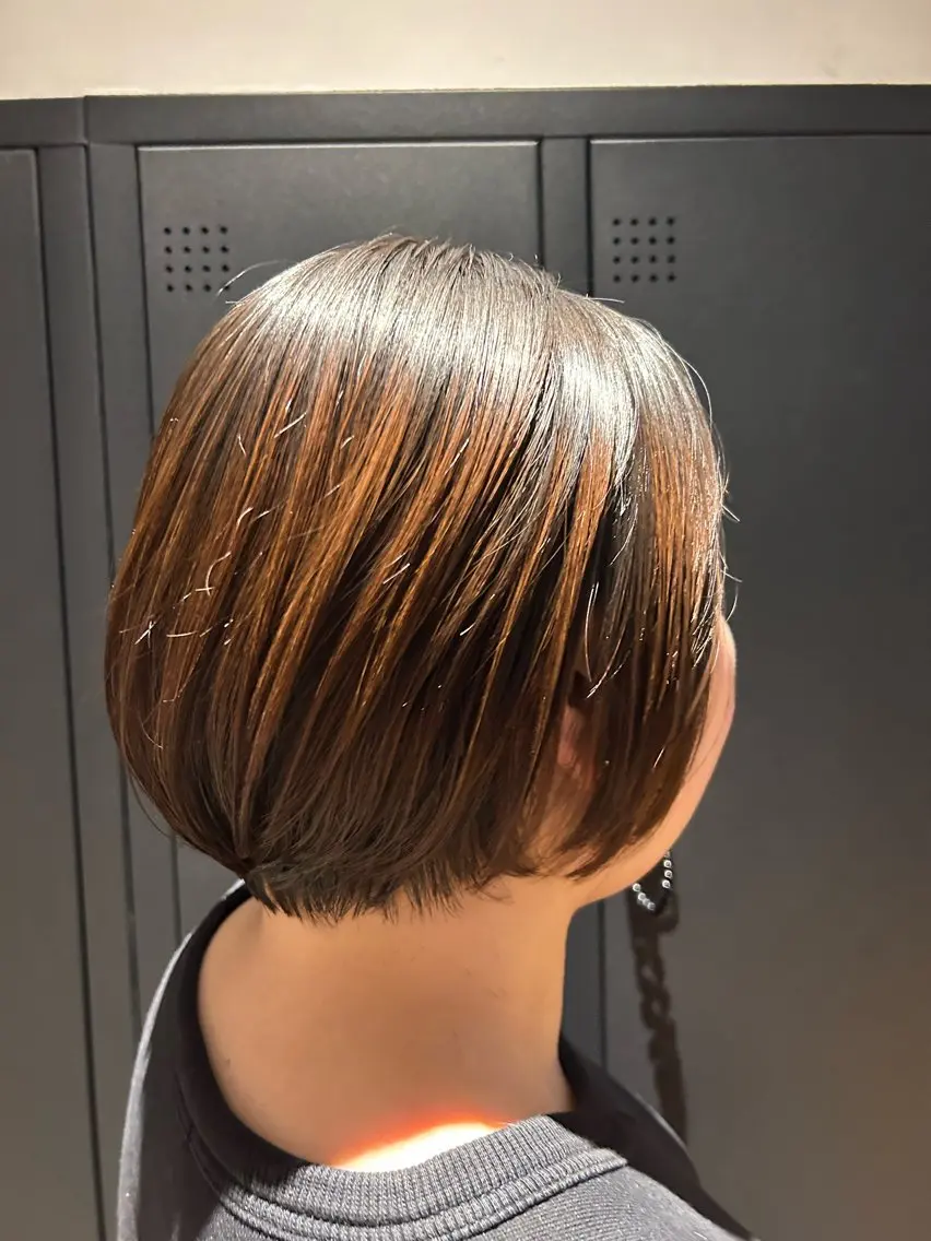 ショート 🌊インナーカラー 🐬櫻井海星のヘアスタイル