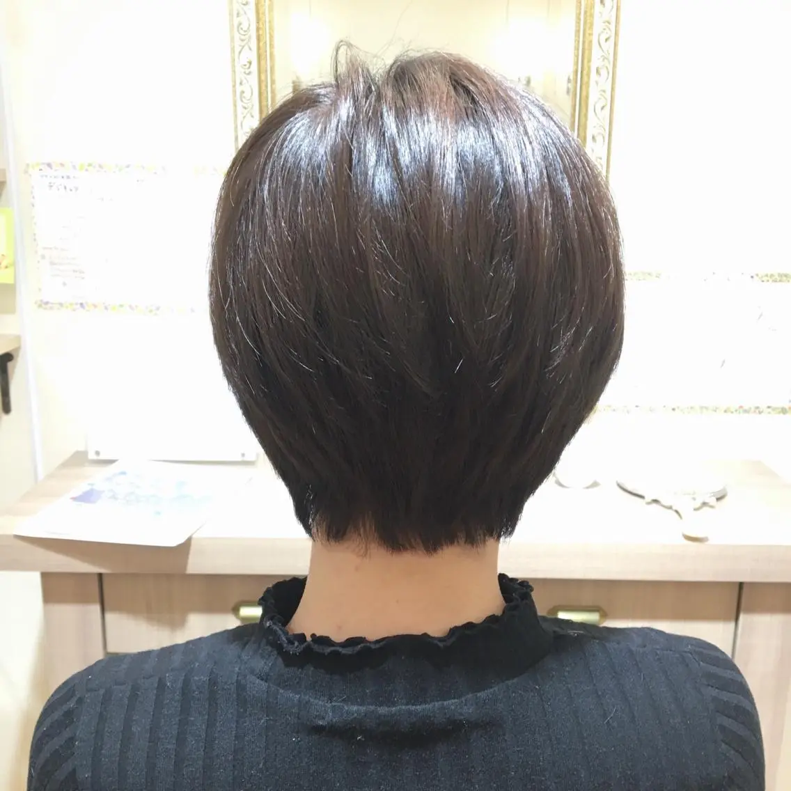 ショート カラー ヘアアレンジ ショートヘア 白浜 サキのヘアスタイル