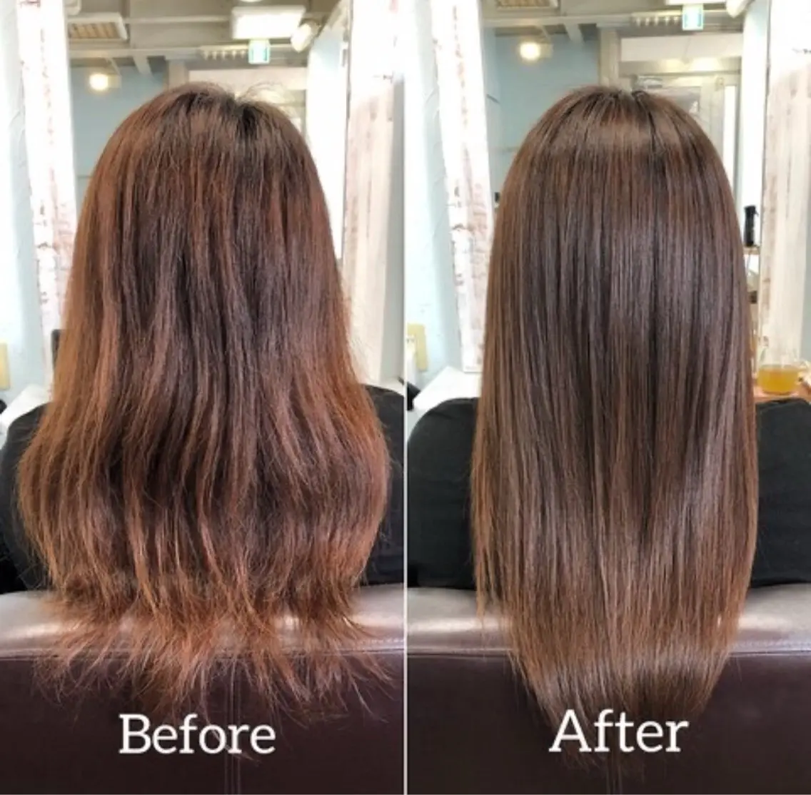 ロング 髪質改善 トリートメント トリートメント 艶カラー/ 縮毛矯正/いくの👒のヘアスタイル