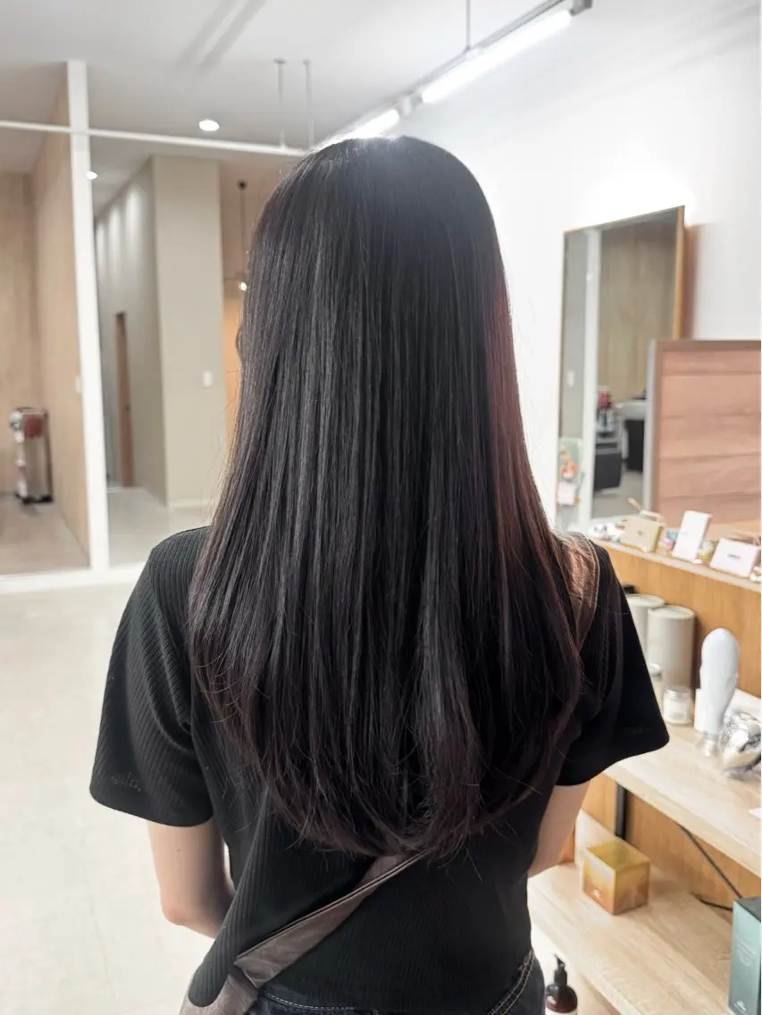 ロング Rika /髪質改善 /艶髪/透明感カラーのヘアスタイル