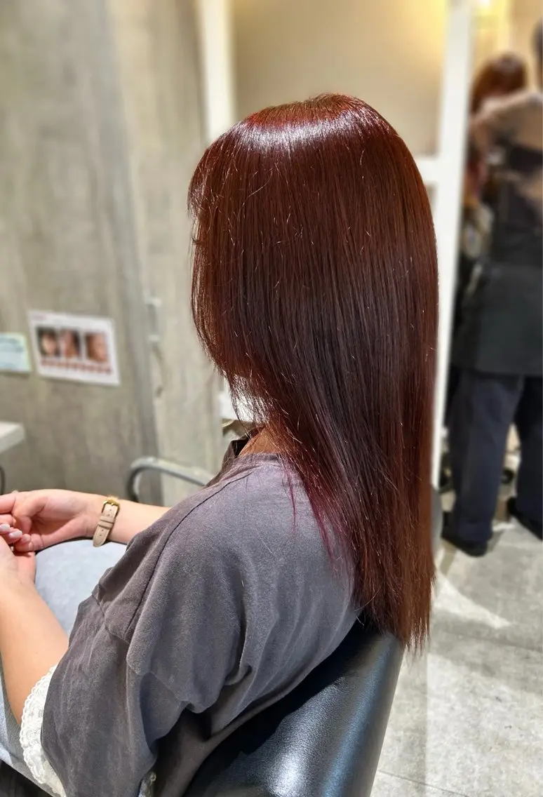 ロング カラー ピンクカラー バイオレットカラー ヘアカラー ~✩.*˚ 𝐀𝐈𝐊𝐀のヘアスタイル