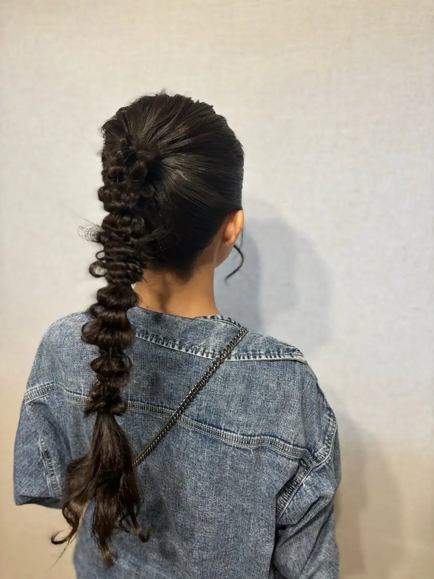 ヘアアレンジ ヘアセット hair salon【クラン】のヘアスタイル