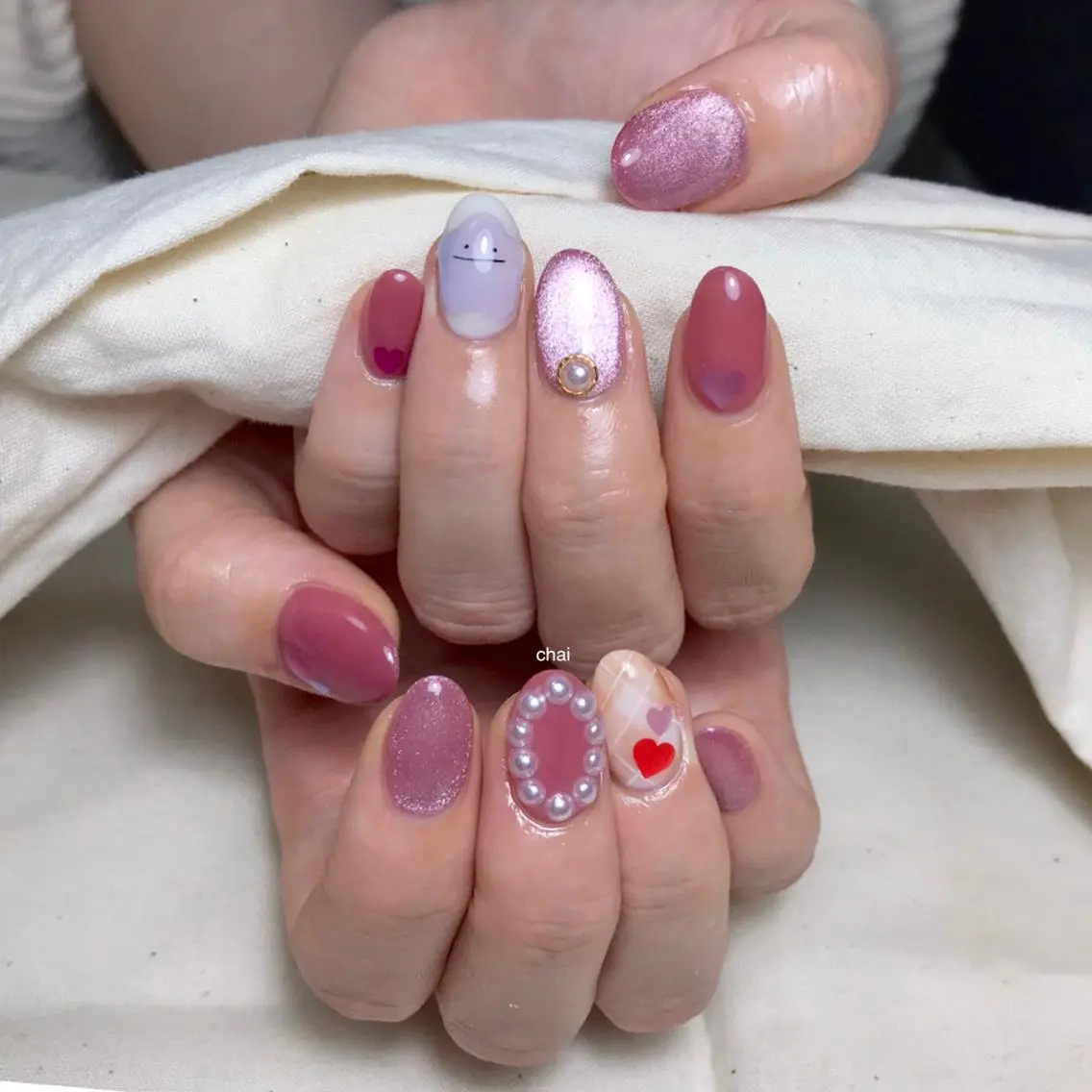 ネイル ハンドネイル chai nail + eye📍鶴橋のネイルデザイン