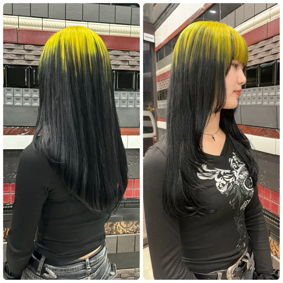 minimo限定🌟即垢抜ダブルカラーメニュー🩵🤍/デザインカラーでもOK◎¥21000▶︎¥13000の写真