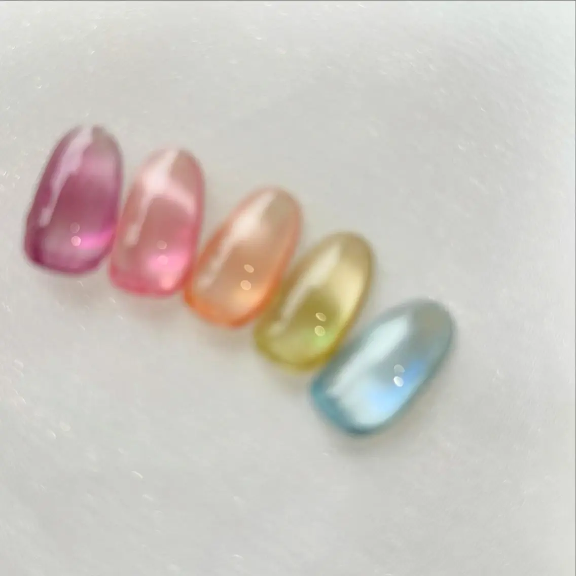 ネイル ハンドネイル フットネイル lili.nail y2k/長さ出しのネイルデザイン