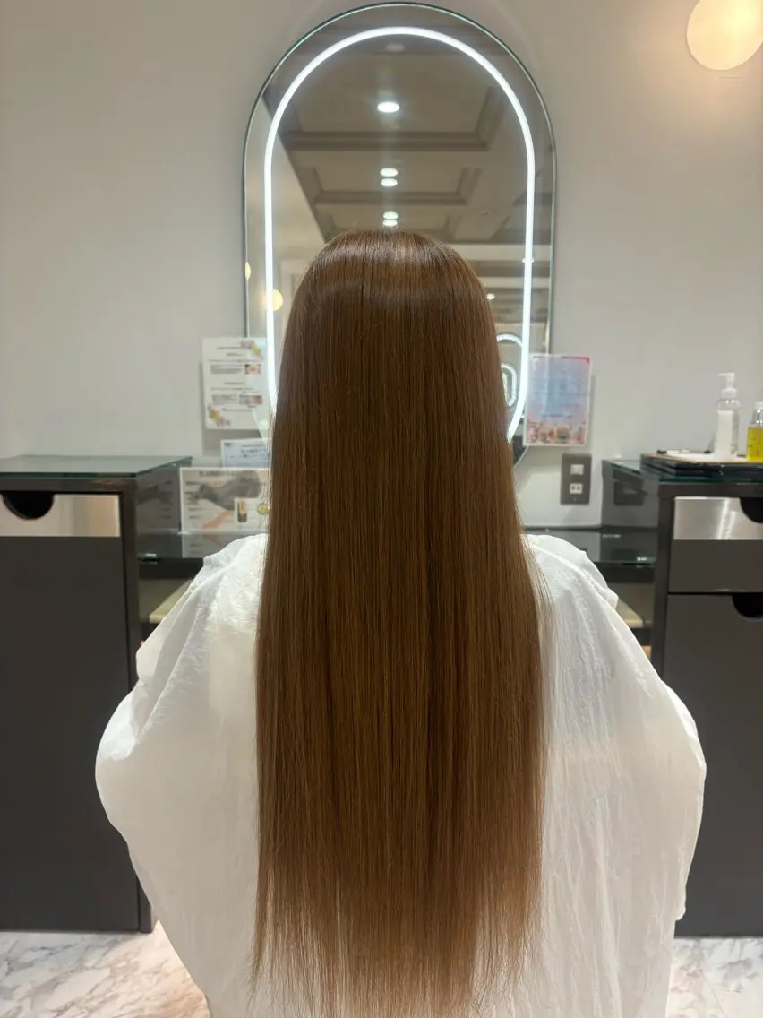 ロング ヘアカラー 篠田 健太郎のヘアスタイル