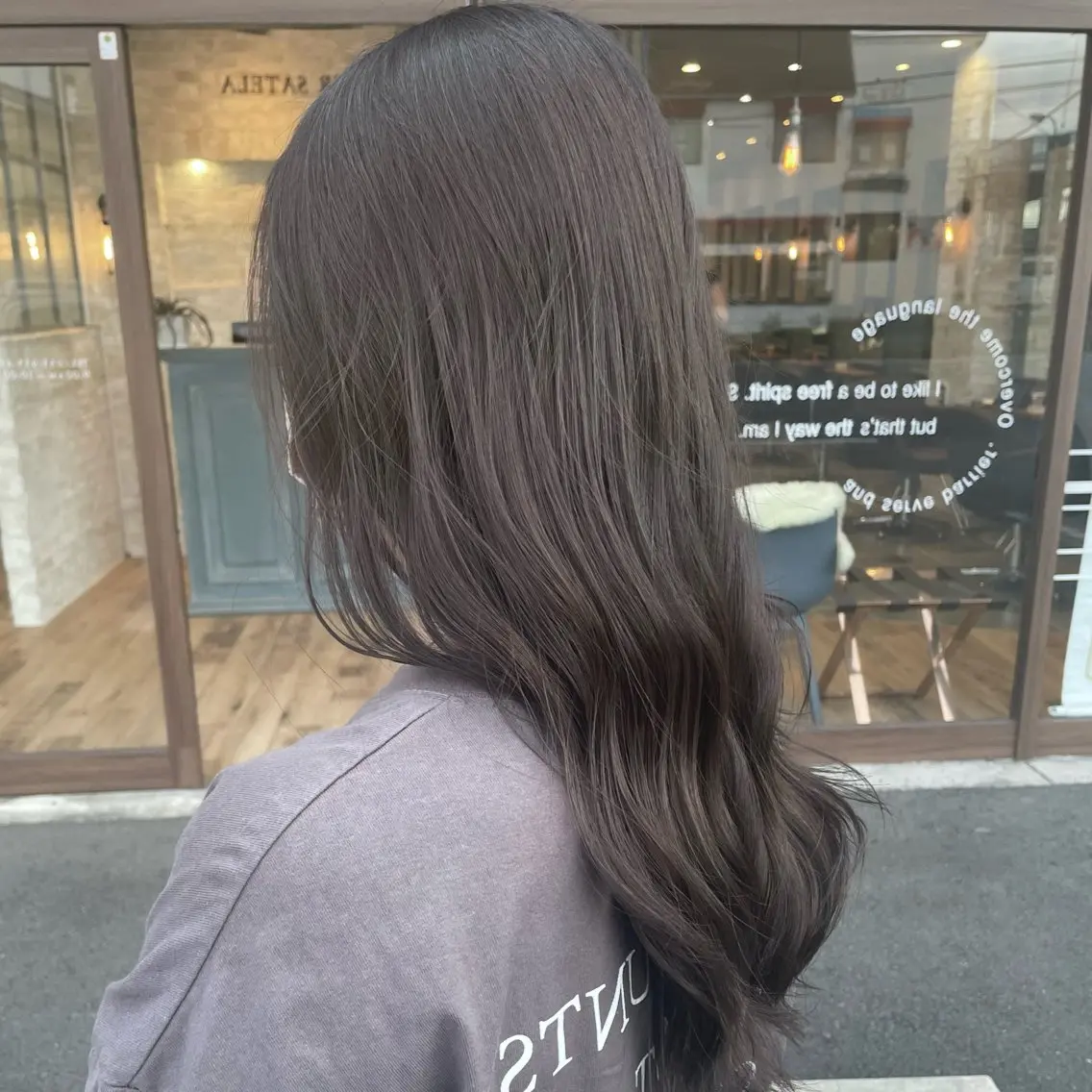 ミディアム カラー カット ヘアカラー トリートメント 川崎のカラー職人🥣 kentaのヘアスタイル