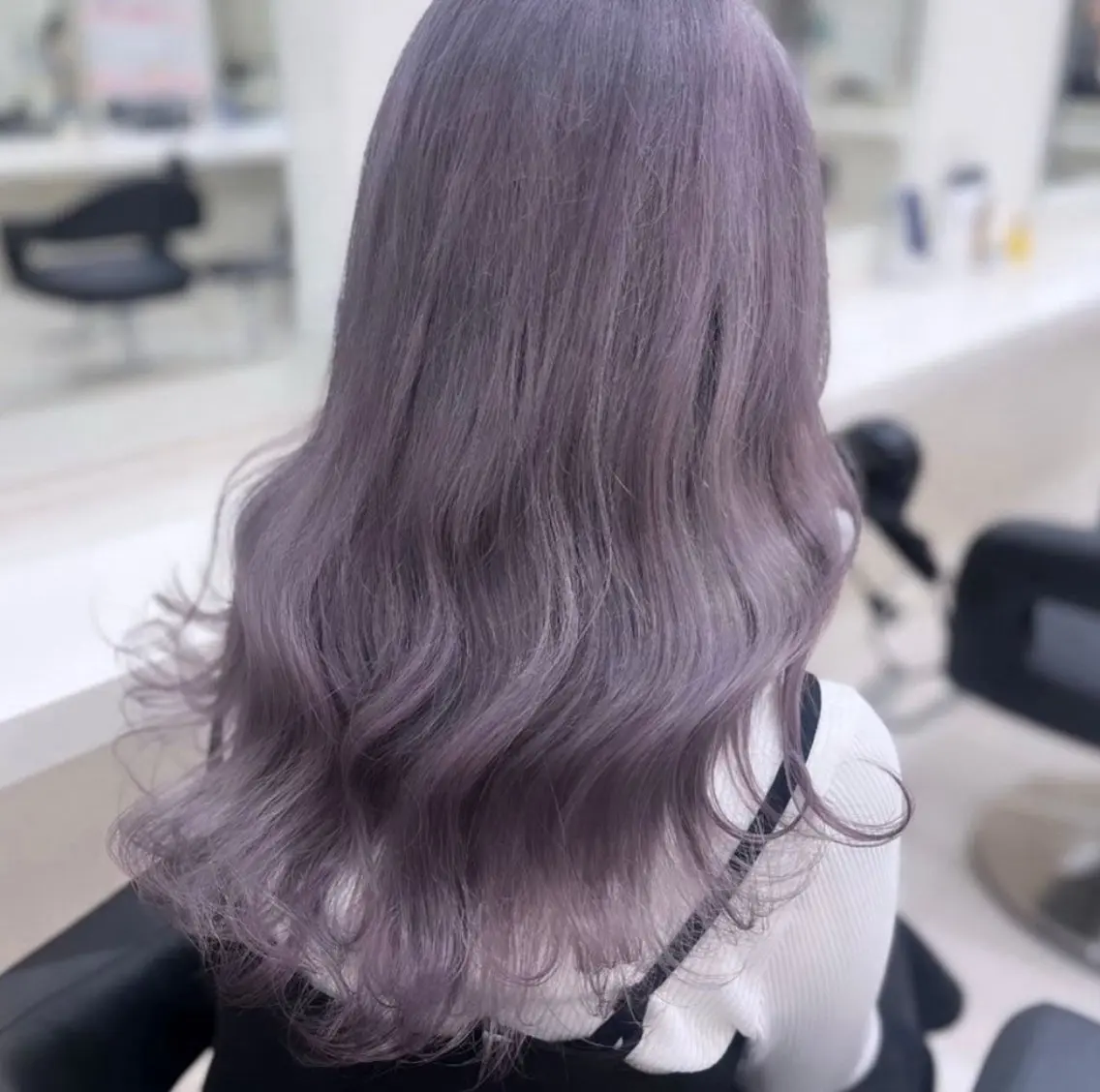 ロング 韓国ガーリー🤍ハイ トーン🤍Ayanaのヘアスタイル