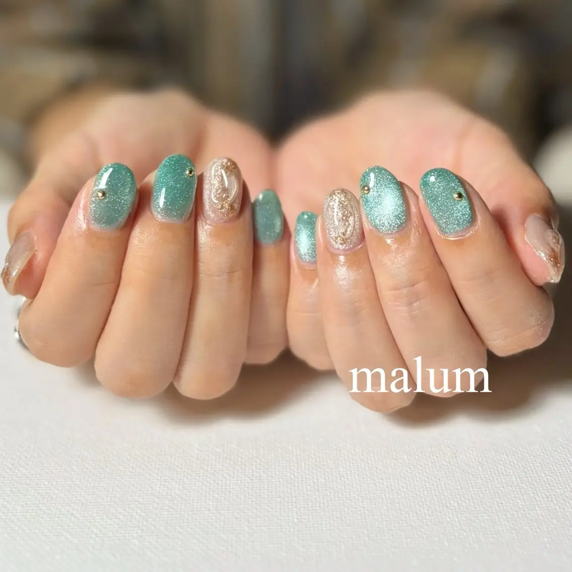 ネイル ハンドネイル malum nailのネイルデザイン