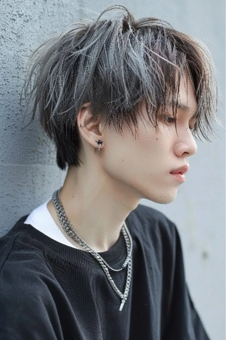 メンズ カット ヘアカラー トリートメント ⚜️LOM/ メンズサロン⚜️のヘアスタイル