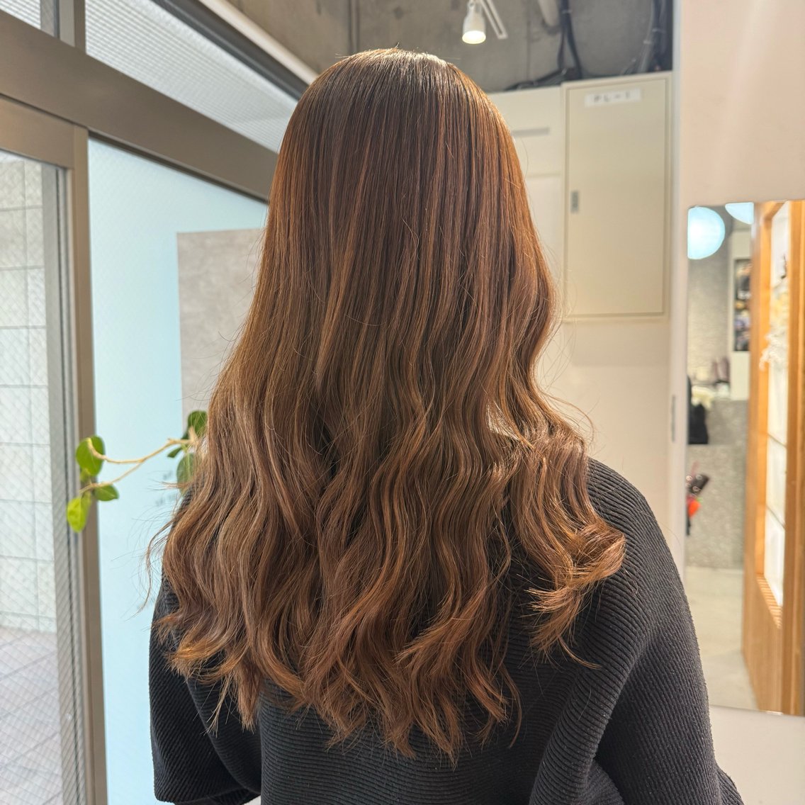 セミロング トリートメント ヘアセット mito/ブリーチ/ カラー꒰ᐢ. .ᐢ꒱のヘアスタイル
