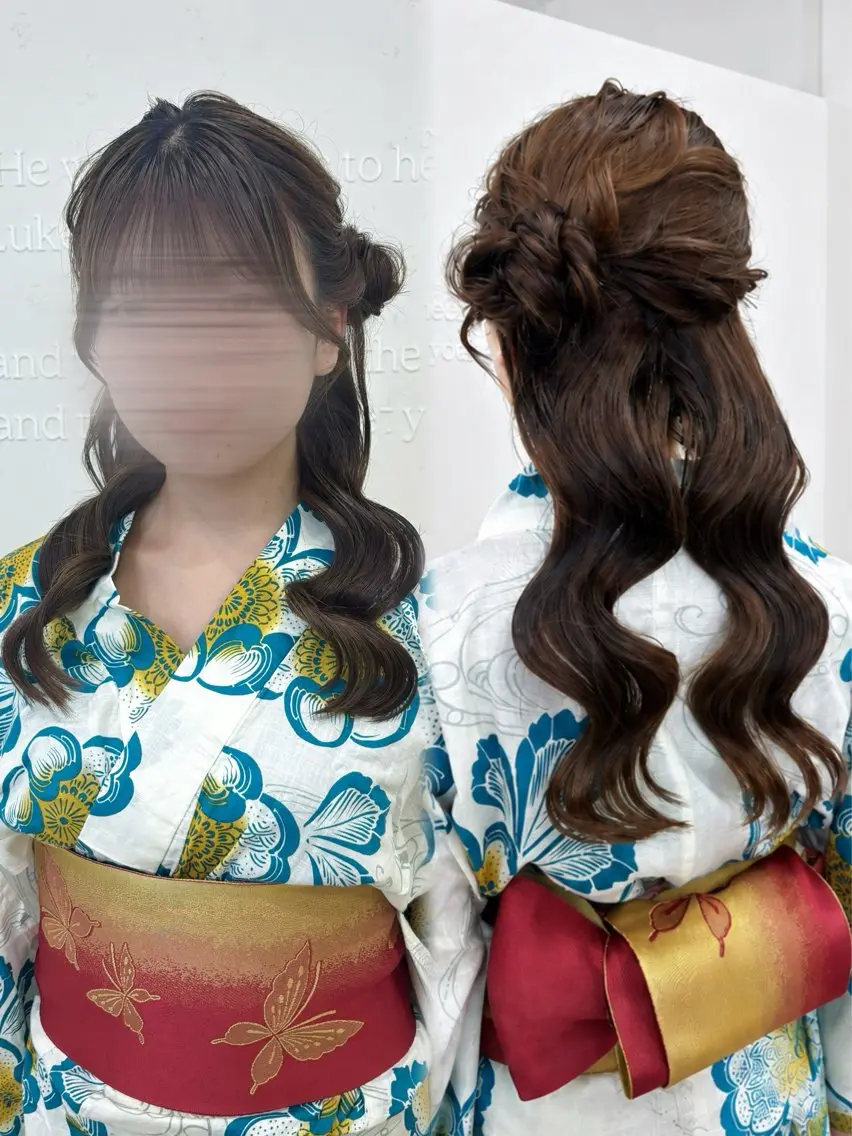 ロング ヘアセット ASAKA /Ditycaのヘアスタイル