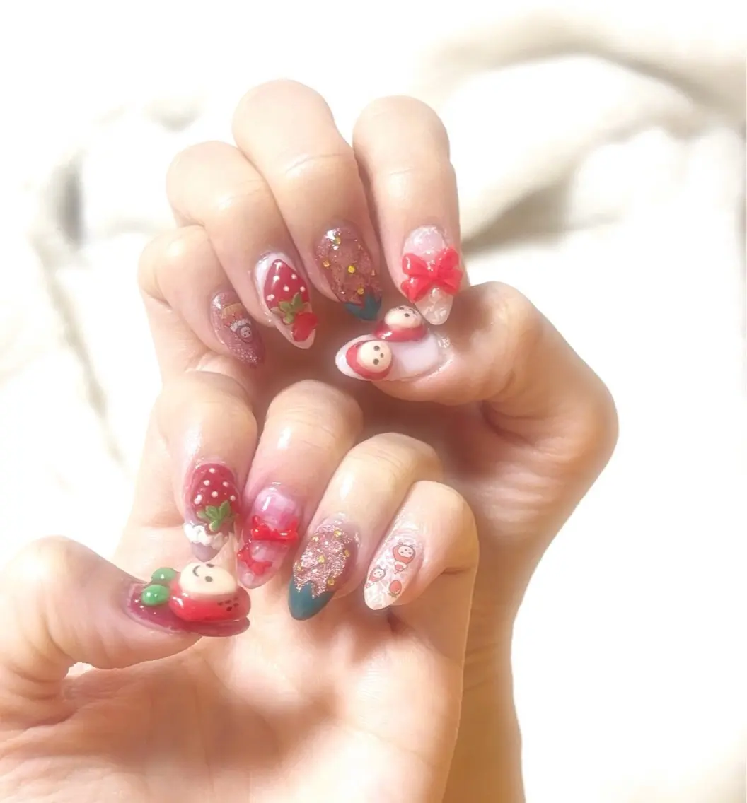 ネイル ジェルネイル 持ち込み りな 🐵🍌💅のネイルデザイン