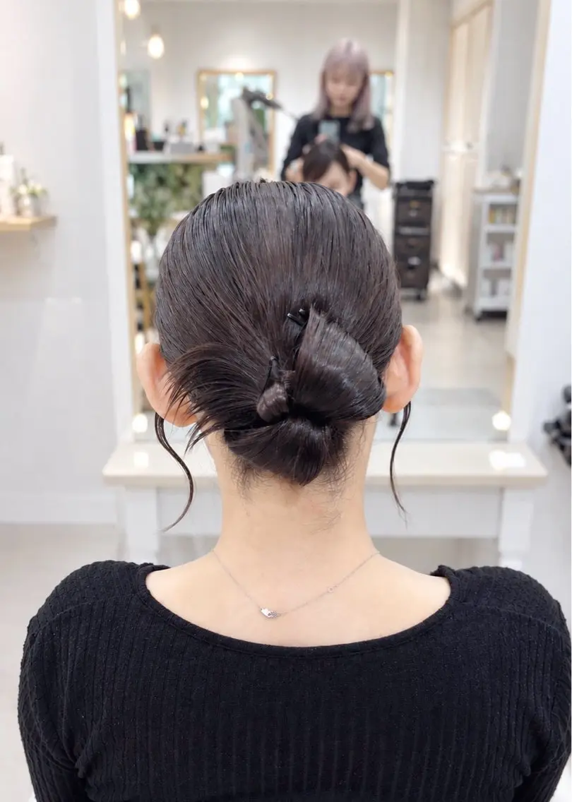 🎀 ヘアセット (カチモリスタイル)の写真