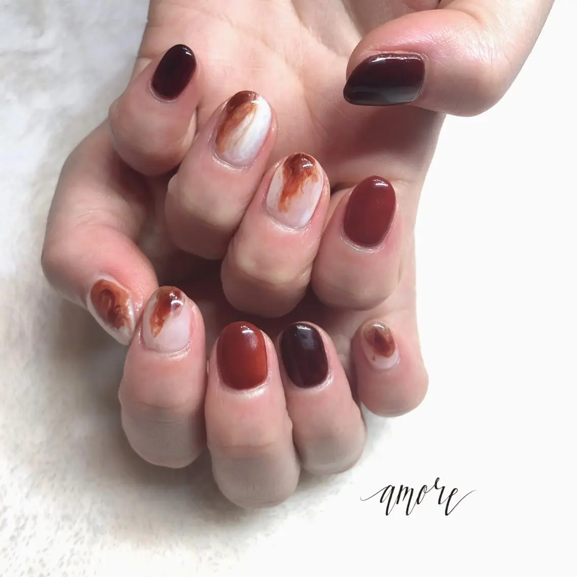 ネイル ジェルネイル ニュアンスネイル You kyehwaのネイルデザイン