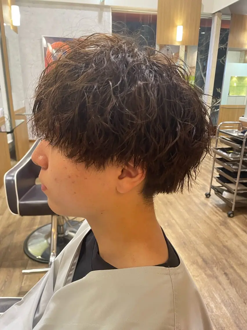 メンズ パーマ 🐸鈴木 綾乃🐸のヘアスタイル