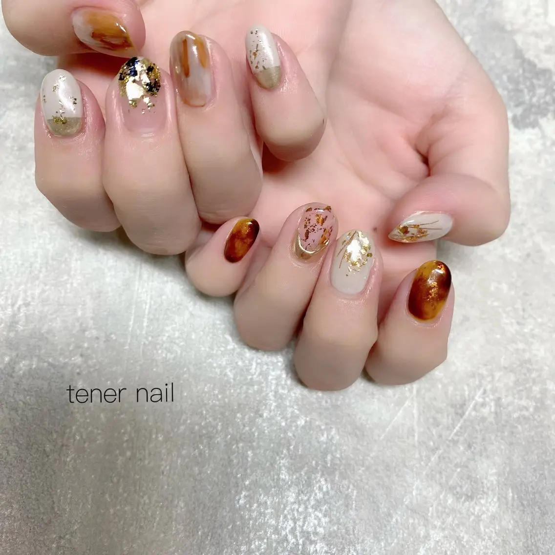 ネイル ニュアンスネイル テネルネイル tener nailのネイルデザイン