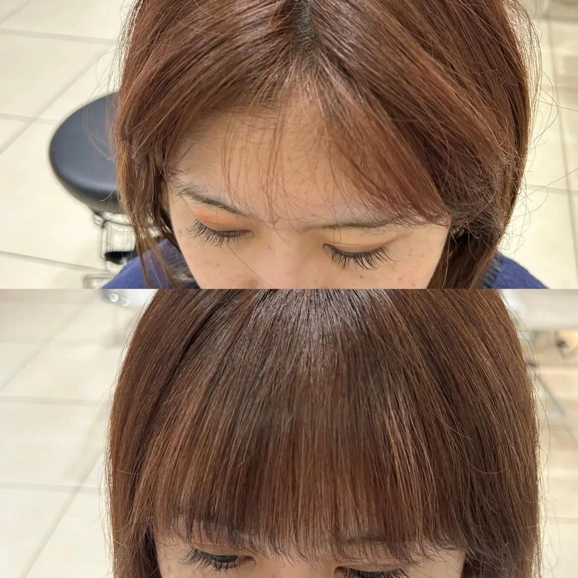 ショート カット ヘアカラー 縮毛矯正 【髪質改善カラー】 瀧田嵐士🇰🇷のヘアスタイル