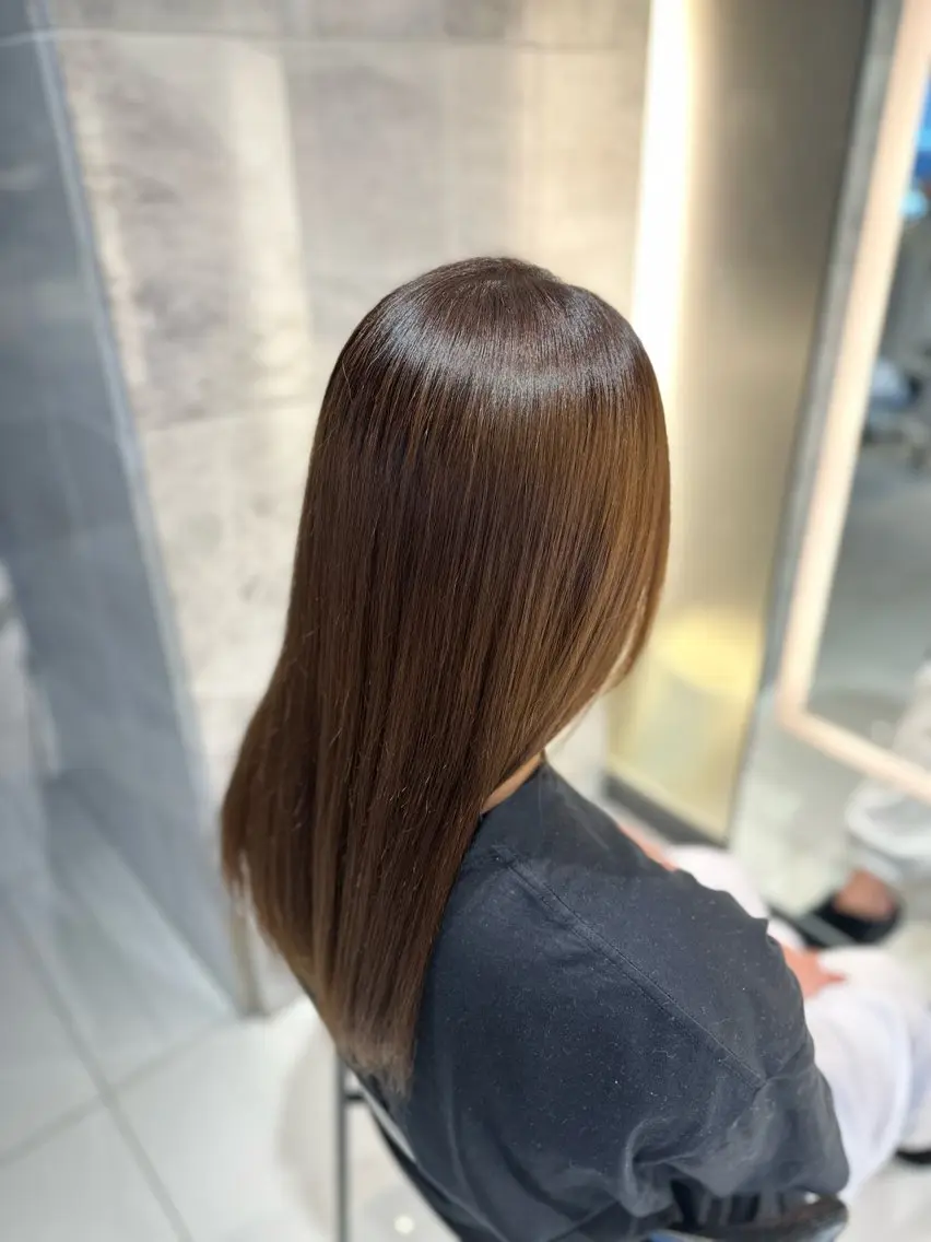 ロング 艶髪/髪質改善/ ホンダリコのヘアスタイル