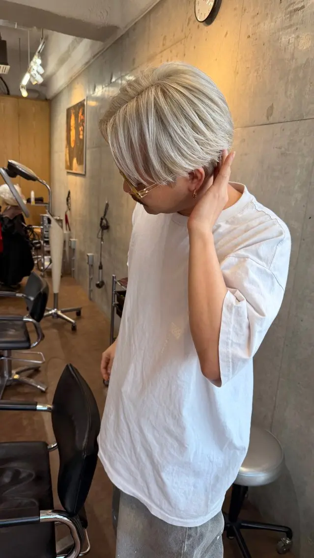 【メンズ限定】カット+ケアブリーチの写真