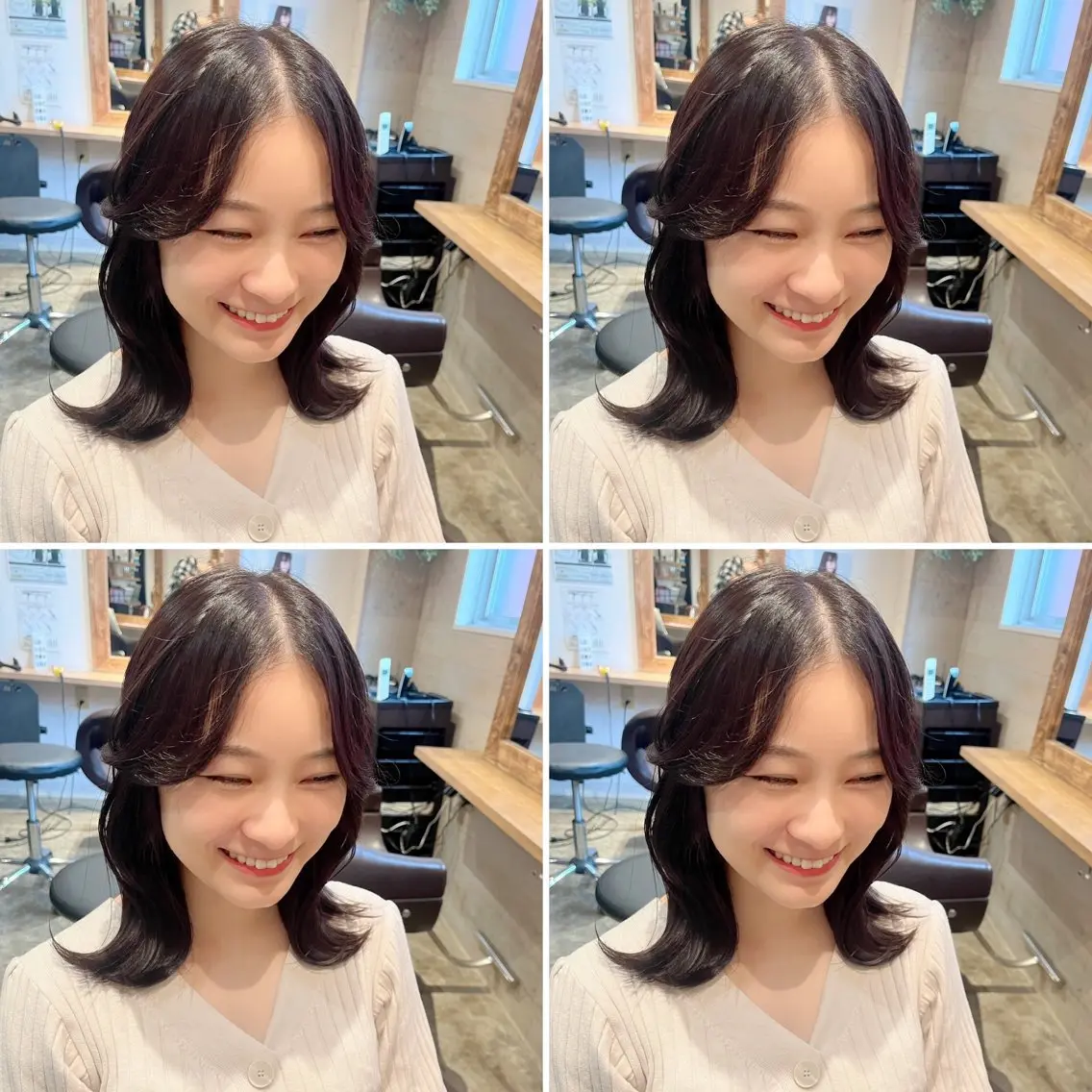 セミロング カラー カット ヘアカラー トリートメント ヘアセット メンズパーマ特化 望月謙二郎のヘアスタイル