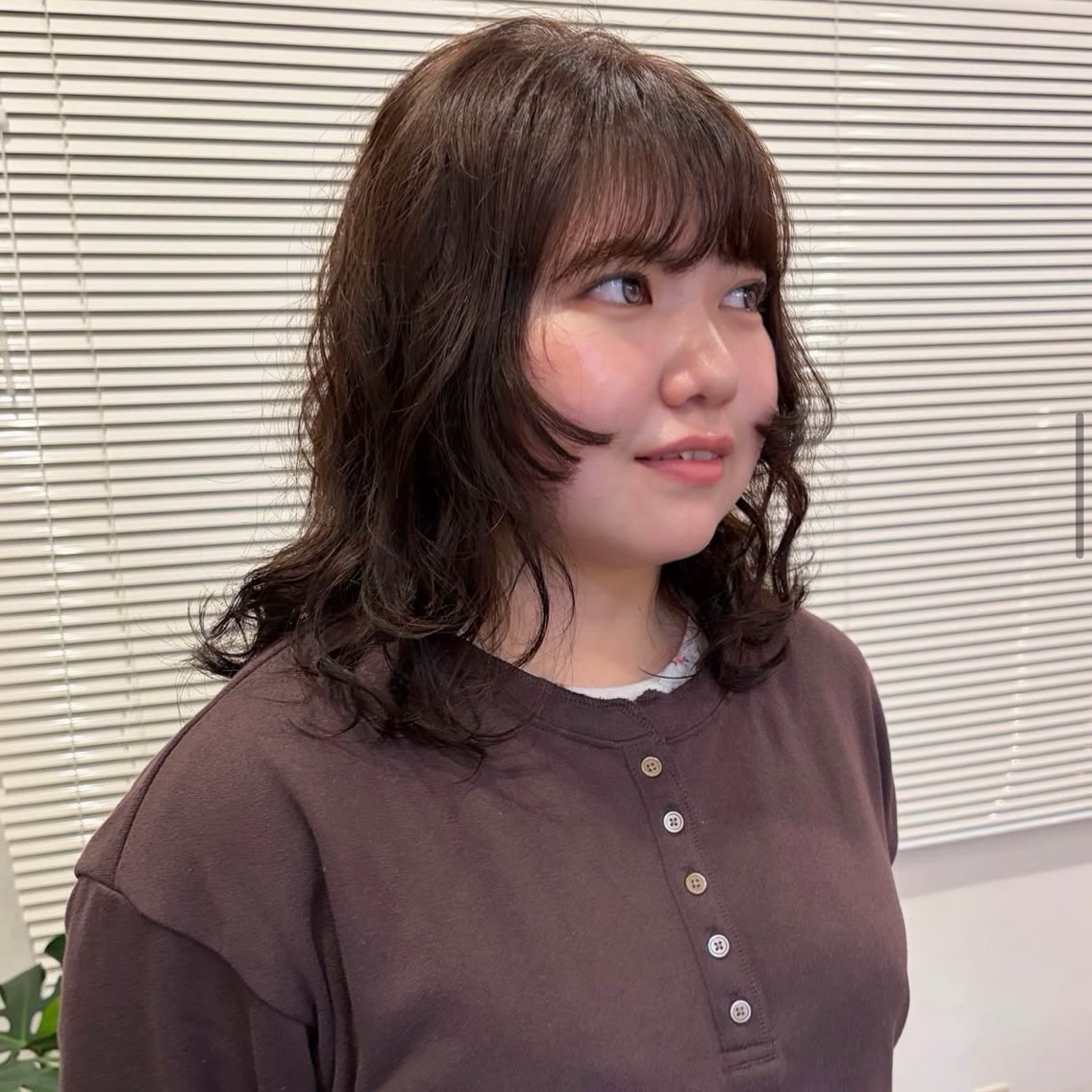 ミディアム ミディアムパーマ カット パーマ ami/ NAOのヘアスタイル