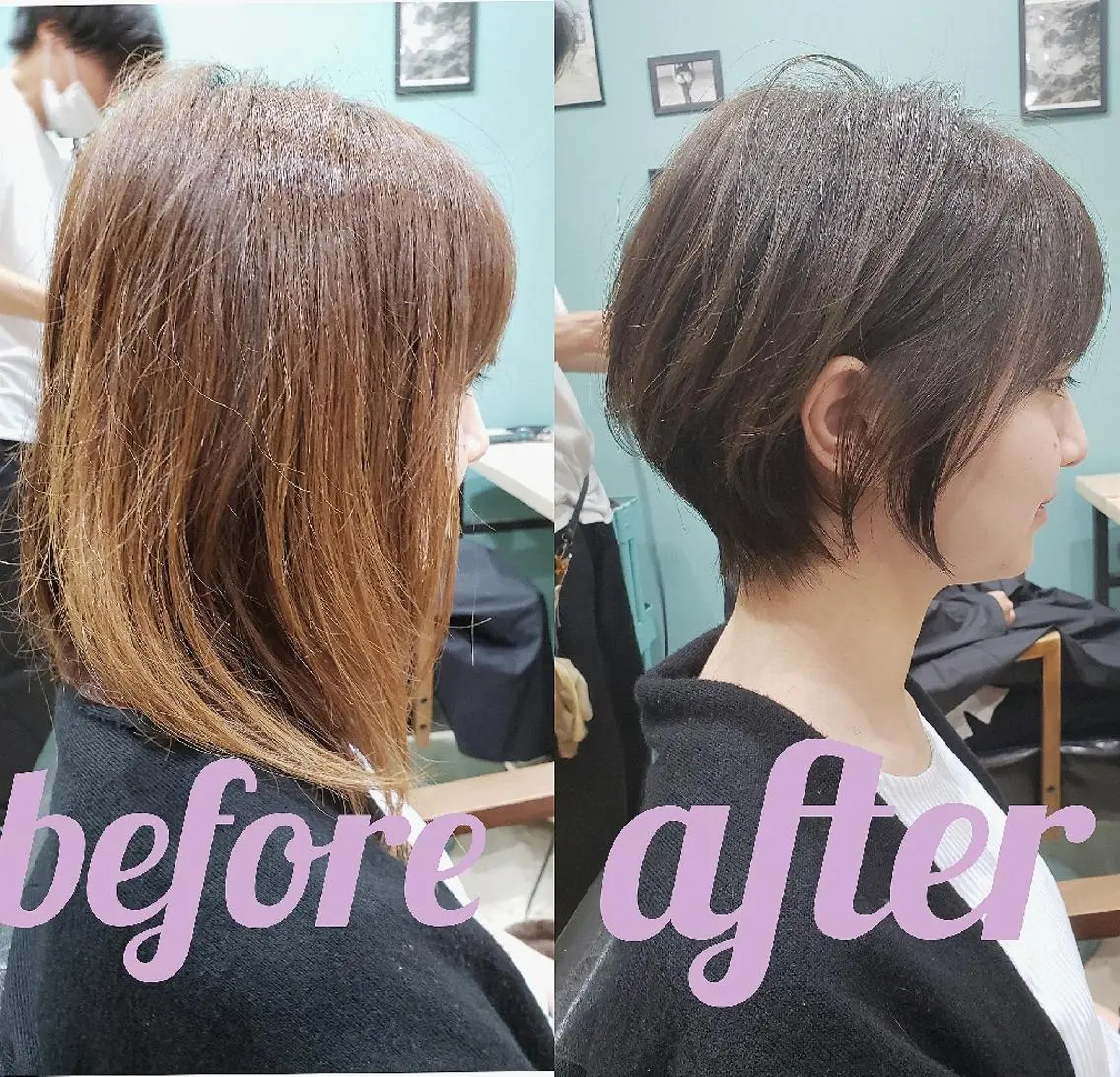 ショート [店長]カラーが好評 　小林のヘアスタイル
