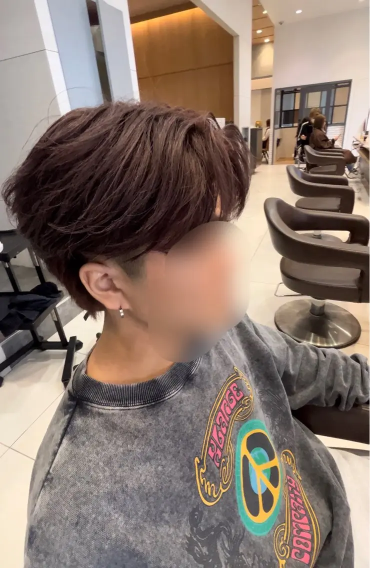 メンズ メンズ韓国風 メンズパーマ 小野 湊来のヘアスタイル