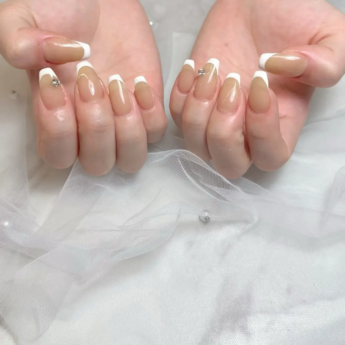 ネイル ハンドネイル mau🩵 堺筋本町nailのネイルデザイン