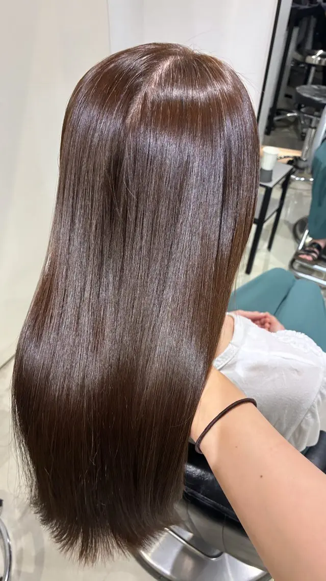 ロング カラー ヘアアレンジ ヘアカラー トリートメント 🦋似合わせカラー 艶髪🦋Rinaのヘアスタイル