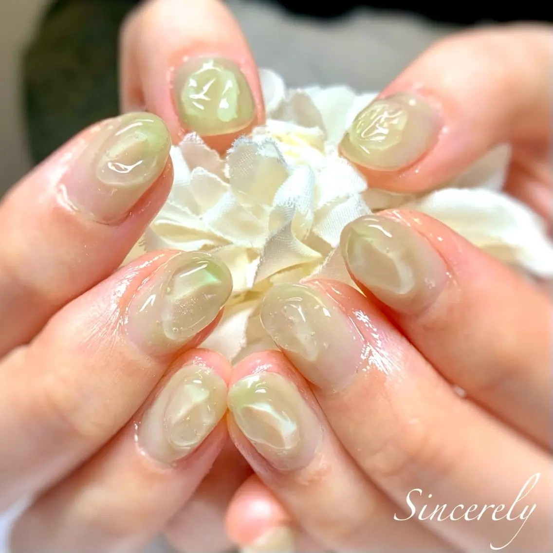 ネイル ハンドネイル Sincerely ☺︎のネイルデザイン