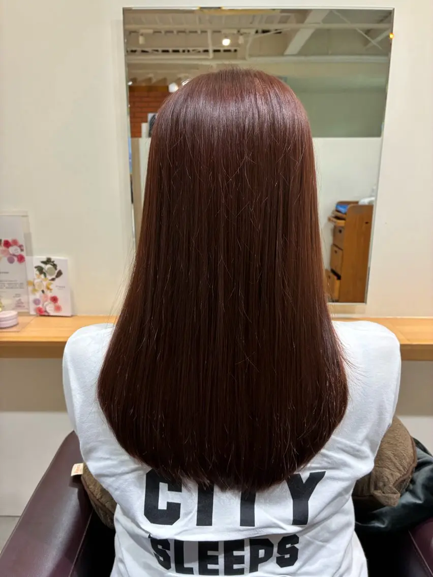 ロング 石原 陽菜のヘアスタイル