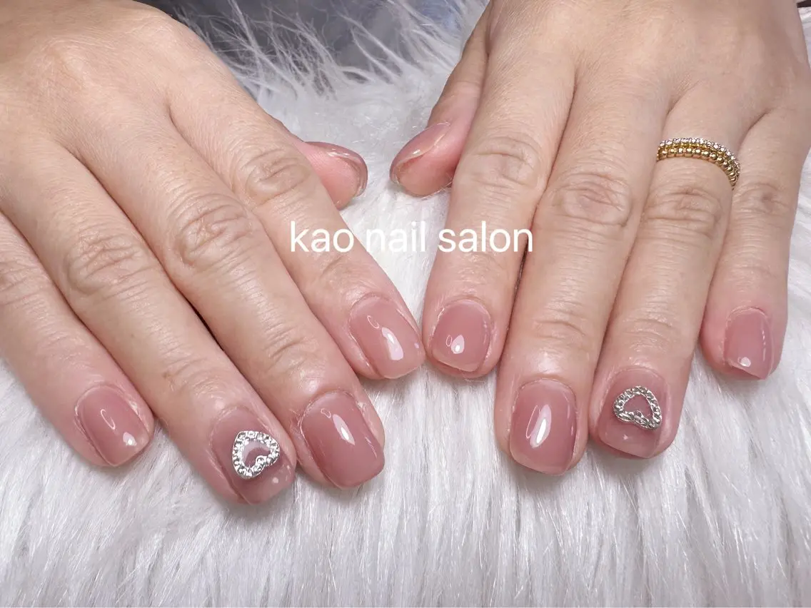 ネイル ハンドネイル kao nail マグネット/長さだしのネイルデザイン