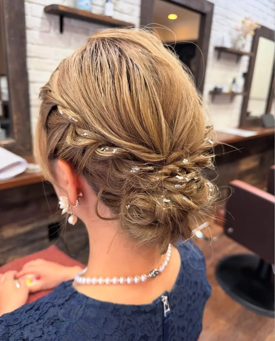 ヘアアレンジ ヘアセット 丹 由佳のヘアスタイル