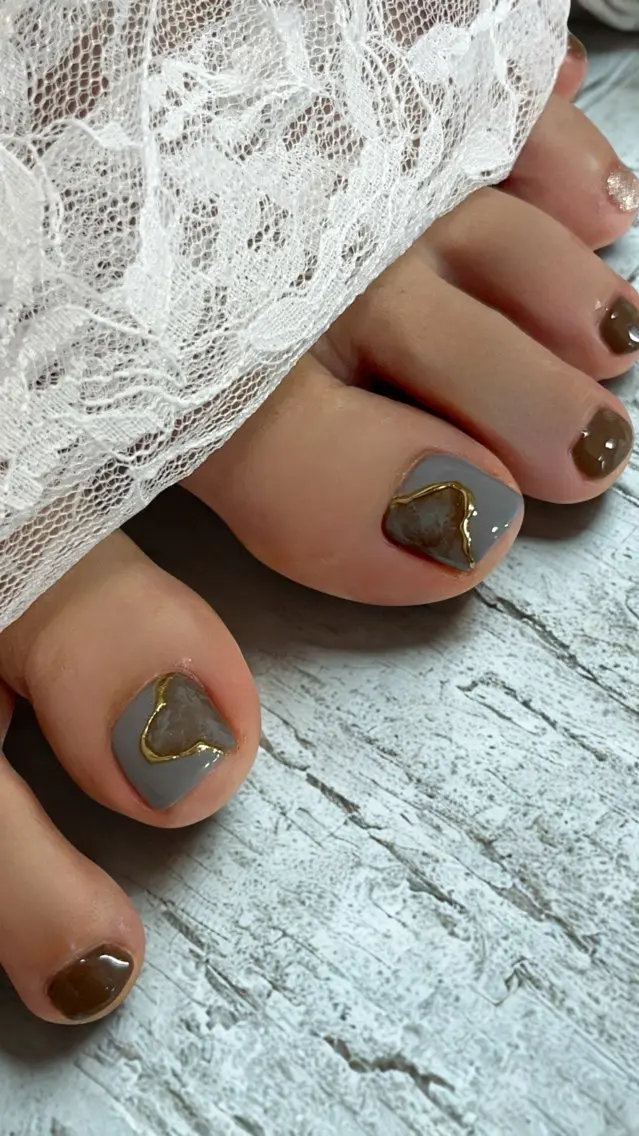 ネイル フットネイル ジェルネイル Nail salon Loaのネイルデザイン