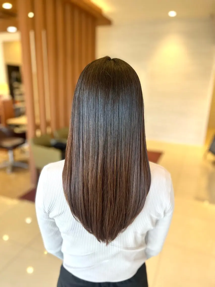 ロングレイヤー✂️ 長さ鎖骨下ある方限定の写真