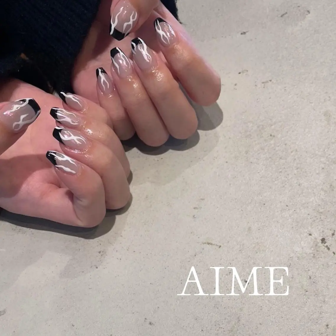 ネイル ハンドネイル AIME (momo)のネイルデザイン