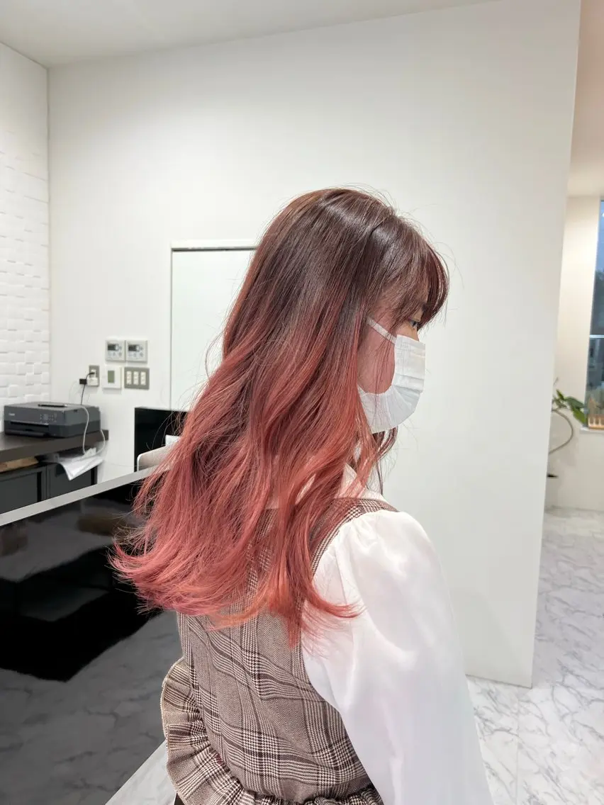ロング ヘアカラー トリートメント MAYU / Raf.のヘアスタイル