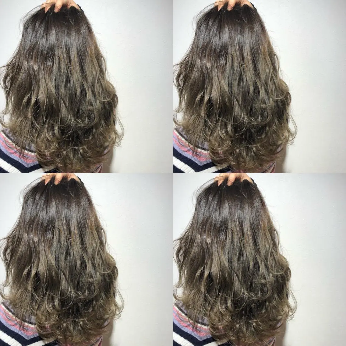セミロング カラー ♡美髪•艶髪♡砂川 なつきのヘアスタイル