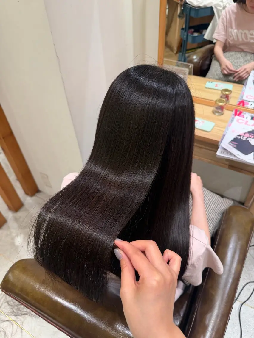ロング カット ヘアカラー FUJIIKANON /透明感カラーのヘアスタイル